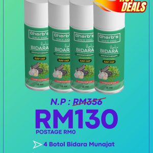 4 Botol Minyak Bidara Munajat