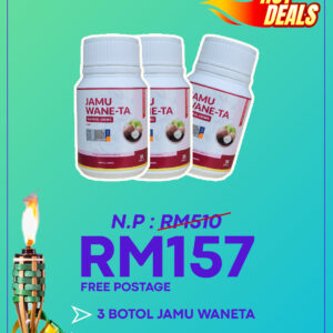 JAMU WANE-TA 3 BOTOL – RM157