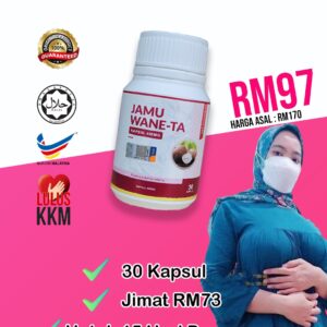 JAMU WANE-TA 1 BOTOL – RM97 (NEW)